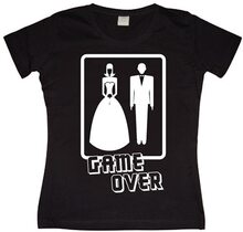 Wedding - GAME OVER! Girly T-shirt, T-Shirt