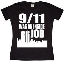 9/11 Was An Inside Job Girly T-shirt, T-Shirt