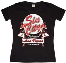 Sin City Las Vegas Girly T-shirt, T-Shirt