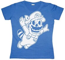 Super Mario Skull Girly T-shirt, T-Shirt
