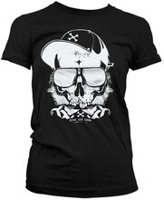 Kick Ass Crew Skull Girly T-Shirt, T-Shirt