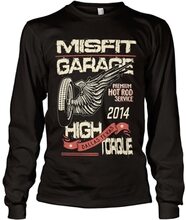 Misfit Garage - High Torque Long Sleeve Tee, Long Sleeve T-Shirt