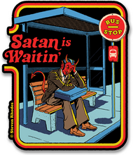 Steven Rhodes - Satan Is Waiting Sticker, Accessories