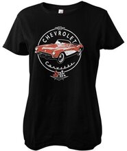 Corvette C1 Retro Girly Tee, T-Shirt