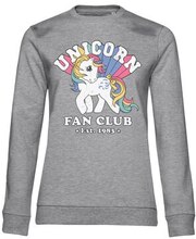 Unicorn Fan Club Girly Sweatshirt , Sweatshirt
