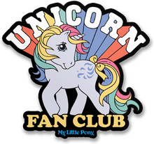 Unicorn Fan Club Sticker, Accessories