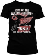 B.S.A. King Of The Queens Highway Girly Tee, T-Shirt