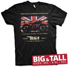 B.S.A. Motor Cycles - The Journey Big & Tall T-Shirt, T-Shirt
