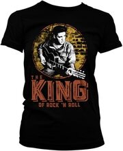Elvis Presley - The King Of Rock 'n Roll Girly Tee, T-Shirt