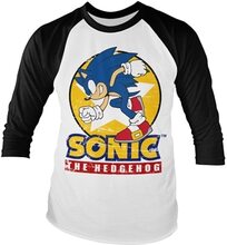 Fast Sonic - Sonic The Hedgehog Baseball Long Sleeve Tee, Long Sleeve T-Shirt