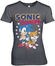 Sonic The Hedgehog - Sonic & Tails Girly Tee, T-Shirt