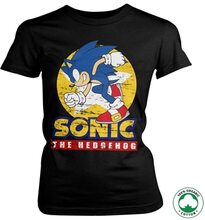 Fast Sonic - Sonic The Hedgehog Organic Girly Tee, T-Shirt