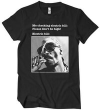 Smoking High Electric Bill T-Shirt, T-Shirt