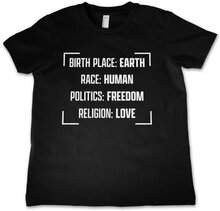 Birthplace - Earth Kids T-Shirt, T-Shirt