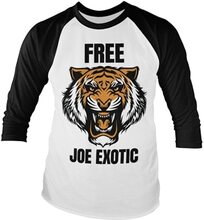 Free Joe Exotic Baseball Long Sleeve Tee, Long Sleeve T-Shirt