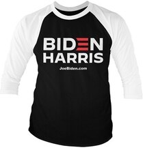 Biden Harris Baseball 3/4 Sleeve Tee, Long Sleeve T-Shirt