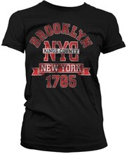 Brooklyn New York Girly Tee, T-Shirt