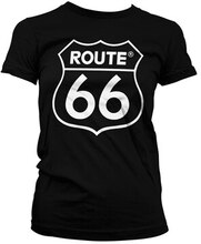 Route 66 Logo Girly Tee, T-Shirt