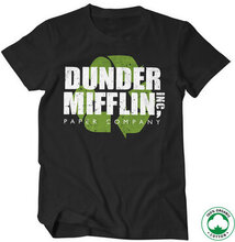 Dunder Mifflin Recycle Logo Organic T-Shirt, T-Shirt