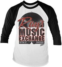 Ray's Music Exchange - Baseball Long Sleeve Tee, Long Sleeve T-Shirt