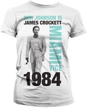 Don Johnson Is Crockett Girly T-Shirt, T-Shirt