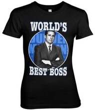 World's Best Boss Girly Tee, T-Shirt