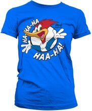 Woody Woodpecker HAHAHA Girly Tee, T-Shirt