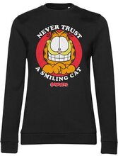 Garfield - Never Trust A Smiling Cat Girly Sweatshirt, Sweatshirt