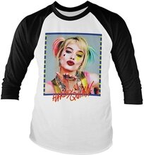 Harley Quinn Kiss Baseball Long Sleeve, Long Sleeve T-Shirt