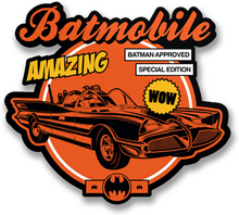 Amazing Batmobile Sticker, Accessories