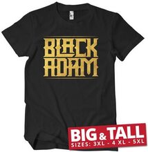 Black Adam Gold Logo Big & Tall T-Shirt, T-Shirt