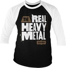 Gold Rush - Real Heavy Metal Baseball 3/4 Sleeve Tee, Long Sleeve T-Shirt
