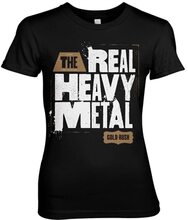 Gold Rush - Real Heavy Metal Girly Tee, T-Shirt