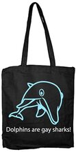 Dolpins Are Gay Sharks Tote Bag, Accessories