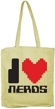 I Love Nerds Tote Bag, Accessories