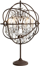 Artwood - ROME CRYSTAL Bordslampa Antique rust