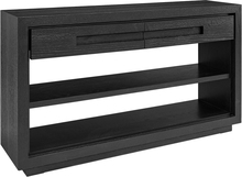 Artwood - HUNTER Sideboard Svart med två lådor