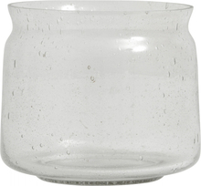 Nordal - BUBBLY clear vase, small