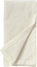 Nordal - Napkin, ivory, hemmed