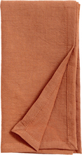 Nordal - Napkin, terracotta, hemmed