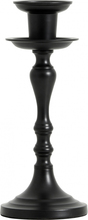 Nordal - TANNA candle holder, black, medium