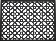 Nordal - CETUS doormat, black rubber