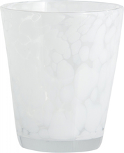 Nordal - TEPIN drinking glass, clear/white