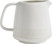 Nordal - GRAPHIC jug, white/sand