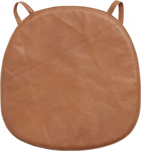 Nordal - SKIN leather seat pad, brown