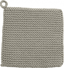 Nordal - MIRA pot holder, knit, grey