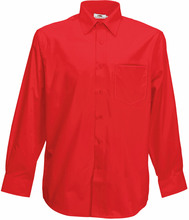 Röd Skjorta FRUIT OF THE LOOM regular fit
