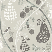 Tapet Fruit Garden - Mid grey, Littlephant