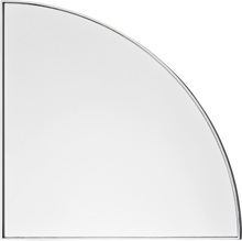Spegel UNITY kvarts cirkel silver, AYTM