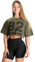 82 Onesize Tee, washed green, Better Bodies